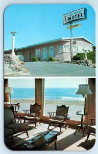 CAMBRIA, California CA~ Roadside SEA SHORE MOTEL San Luis Obispo County Postcard