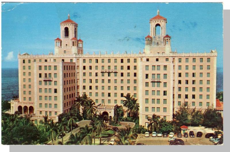 Havana/Habana, Cuba Postcard, Hotel Nacional, 1955!