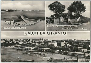 60667 - vintage postcard - LECCE province: Otranto 1962-