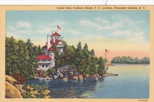 New York Thousand Islands Castle Rest Pullman Estate F O Lowden Curteich