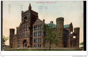 SIOUX CITY, Iowa; High School, PU-1907