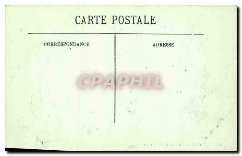 Old Postcard The Cafe Dinard low Maree