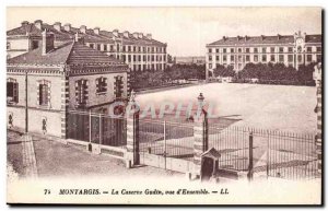 Postcard Old Barracks Gudin Montargis View d & # 39ensemble