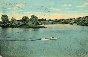 IL, Galesburg, Illinois, Lake Rice, Acmegraph No. 3342