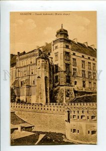 3150604 POLAND KRAKOW Castle Vintage postcard