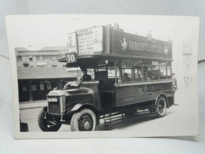 Vintage Dennis Bus Photo St George Bus Co c1930 Reg XX 9806 Rt70 Dorking Surrey