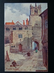 Norfolk NORWICH St. Johns Alley MADDERMARKET Artist Parson Norman c1904 Postcard