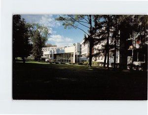 Postcard Dorm & Dining hall, Mission Park, Williams College, Williamstown, MA
