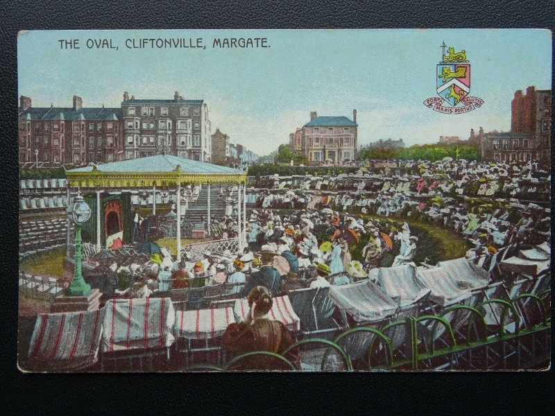 MARGATE Cliftonville The Oval showing Stage entertainment - Old Postcard