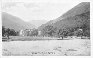 Ullswater Hotel,  Cumbria, England, Great Britain, Early Postcard, Unused