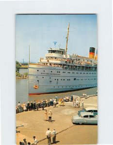 Postcard S. S. South American St. Lawrence Seaway