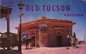Arizona Tucson Greetings From Old Tucson