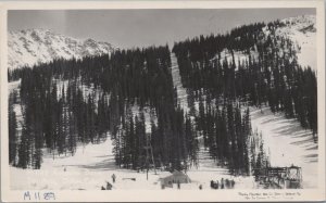 RPPC Postcard Arapaho Basin Ski Area Dillon CO Colorado