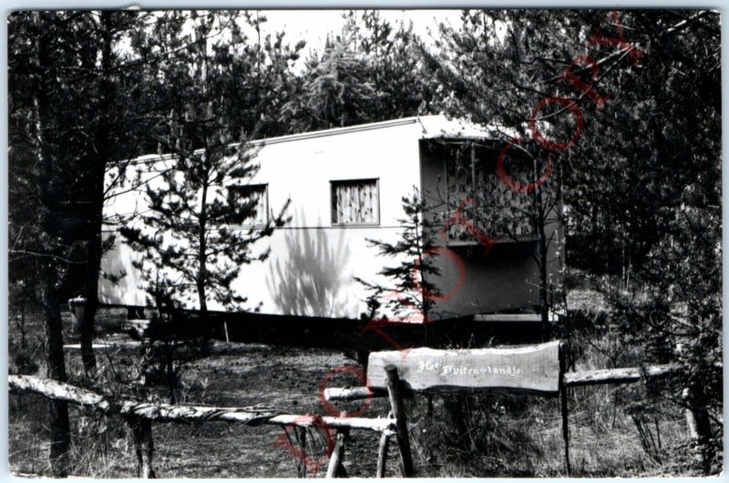 c1950s Recreatieoord Distelloo Campground RPPC Netherlands Real Photo PC A138