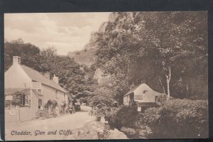 Somerset Postcard - Cheddar, Glen and Cliffs   RS13627