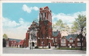 Nebraska Omaha First Presbyterian Church Curteich