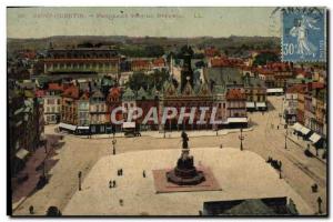 Old Postcard Saint Quentin Panorama Taken From Belfry