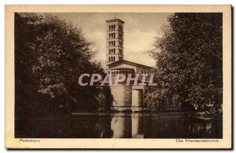 Postcard Old Potsdam Die Friedenskirche