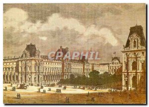 Modern Postcard Paris of yore The Louvre