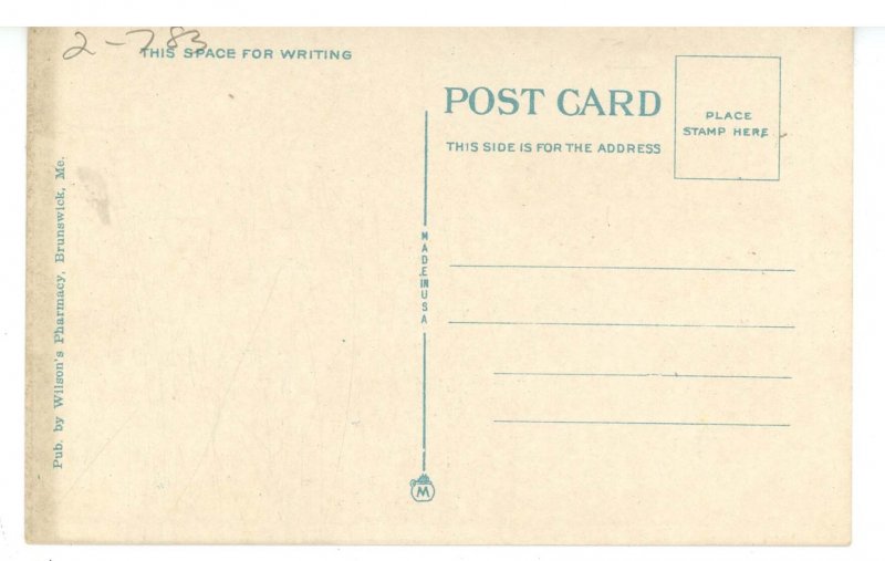 ME - Brunswick. Harriet Beecher Stowe House