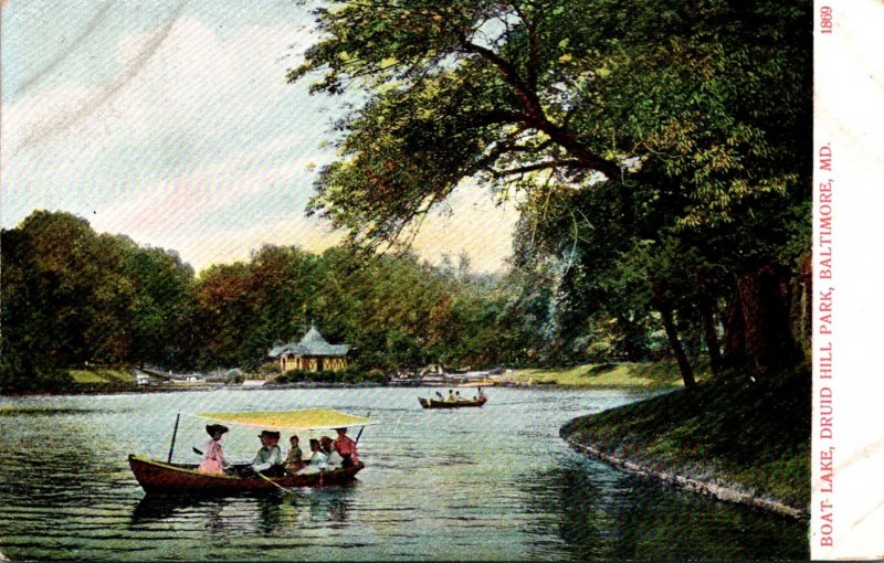 Maryland Baltimore Druid Hill Park The Boat Lake