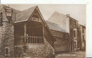 Cornwall Postcard - Old Guildhall - Looe - Real Photograph - Ref 16949A