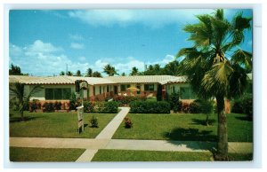 Cardinal Plaza Motel Hotel Hollywood FL Florida Postcard (AY19)