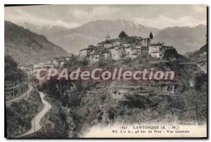 Postcard Old Lantosque Vue Generale