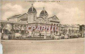 Old Postcard La Baule Sea (L I) Casino