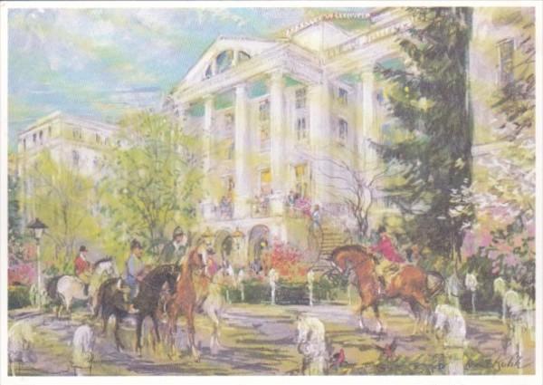 West Virginia White Sulphur Springs Springtime At The Greenbrier