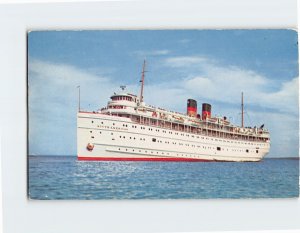 Postcard The Georgian Bay Line Sister Ships SS North American SS South American