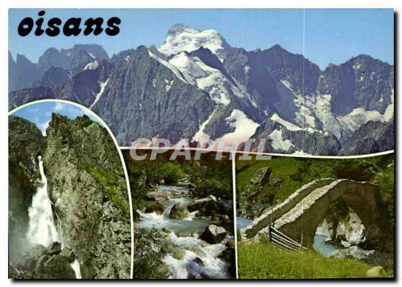 Modern Postcard Images of Oisans Above the Barre des Ecrins Bottom Cascade Ma...