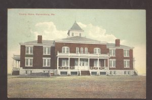 WARRENSBURG MISSOURI COUNTY HOME VINTAGE POSTCARD MO. 1910