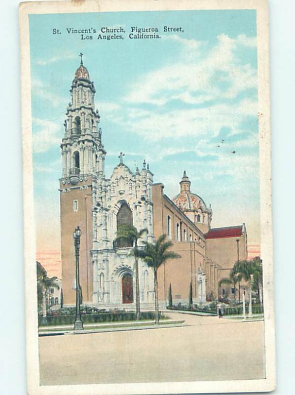 W-Border CHURCH SCENE Los Angeles California CA hs7808