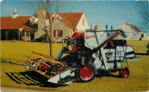 Postcard Missouri Independence farm equipment advertising Crocker 23-6177