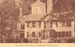 Wayside in Concord, Massachusetts The Home of Hawthorne.