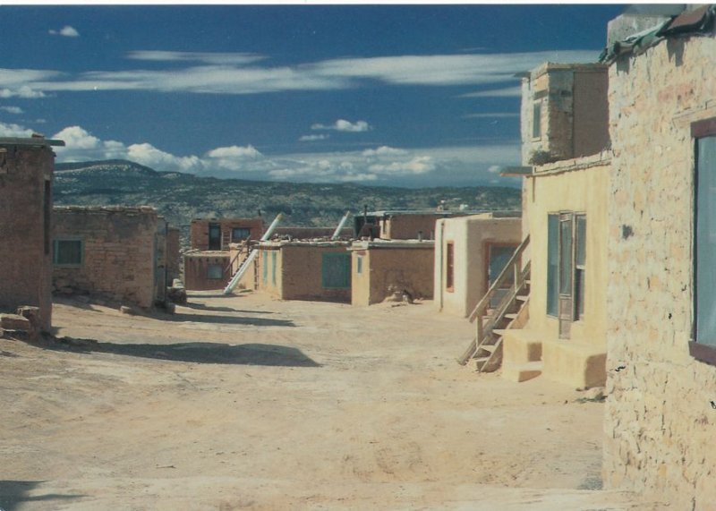 (3 cards) Scenes of Pueblo of Acoma NM, New Mexico