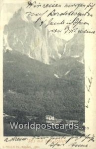 Seis Mit dom Schlern Austria 1905 