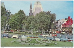 The Place d'Armes, Quebec City, Canada, 1940-1960s
