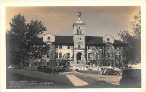 H85/ Golden Colorado RPPC Postcard c1940s Guggenheim Hall School Mines 47