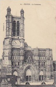 France Troyes La Cathedrale 1908