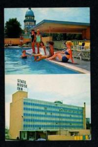 IL State House Inn Pool SPRINGFIELD ILLINOIS POSTCARD