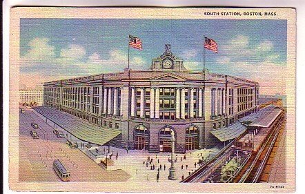 South Railway Station, Boston, Massachusetts, Used 1938