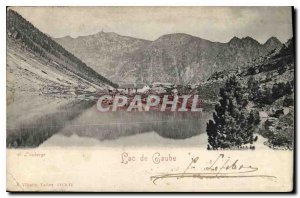 Postcard Old Auberge Lake Gaube