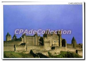 Postcard Modern West Carcassonne Le Rempart