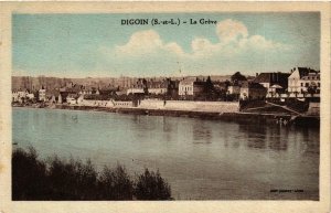 CPA DIGOIN La Gréve (649858)