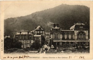 CPA La Bourboule Casino Chardon et Rue Chateau FRANCE (1288322)