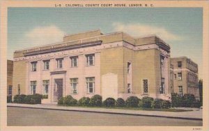 North Carolina Lenoir Caldwell County Court House