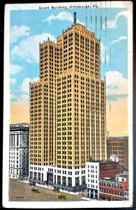 Vintage Postcard 1933 The Grant Building, Pittsburgh, PA.