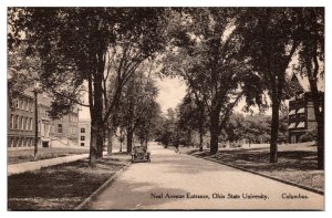 Antique Neal Avenue Entrance, Ohio State University, Columbus, OH Postcard